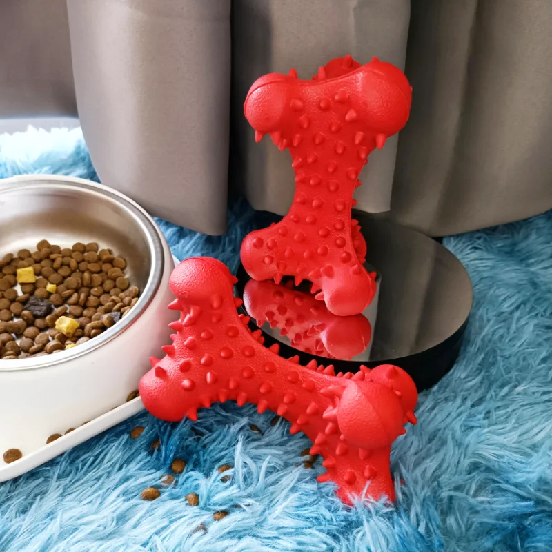 Резиновая игрушка для собак с шипами